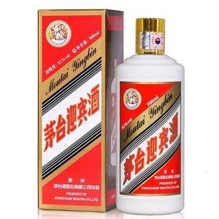 MOUTAI 茅台 飞天迎宾酒 53%vol 酱香型白酒 500ml*6瓶 整箱装