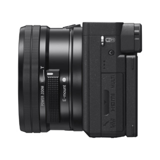 SONY 索尼 Alpha 6400L APS-C画幅 微单相机 黑色 E PZ 16-50mm F3.5 OSS 变焦镜头 单头套机