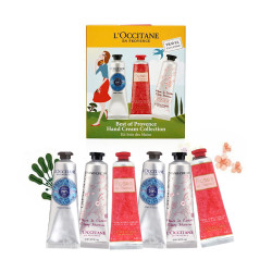 L'OCCITANE 欧舒丹 护手霜套装 30ml*6支装(乳木果*2+玫瑰*2+樱花*2)