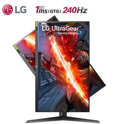 LG 27GN750-B 27英寸 IPS显示器（1920×1080、240Hz、1ms、G-Sync、HDR10）