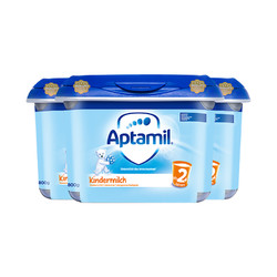 Aptamil 爱他美德国配方婴幼儿奶粉2 段2岁以上800克 3罐装