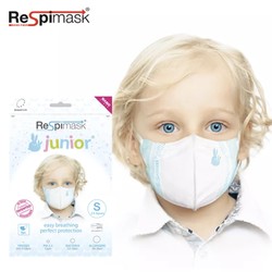 Respimask 瑞世普 纳米纤维儿童口罩 （2.5-5岁）5只装 加强型 