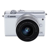 Canon 佳能 EOS M200 数码微单单镜头套装 白色 EF-M 15-45mm f/3.5-6.3 IS STM