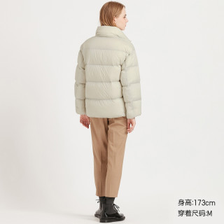 UNIQLO 优衣库 女士灰鸭绒纯色茧形羽绒服421618