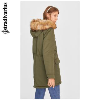 Stradivarius 05895295550 女士连帽派克大衣