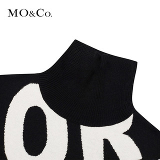 MO&Co. 摩安珂 美少女合作系列 MAI4SWTT31 图案针织衫