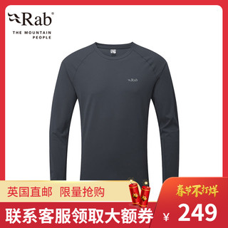 RAB QBU-68 男款户外运动长袖T恤