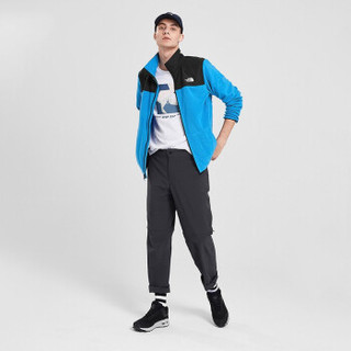 The North Face 北面 A49AE 男款轻量保暖抓绒衣 W8G（蓝色） XL