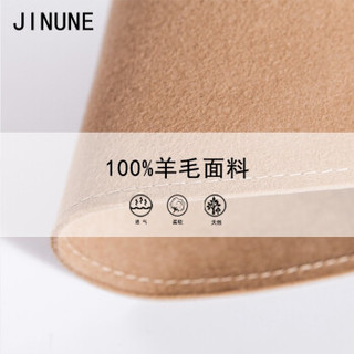 JINUN 秋冬羊毛帽子女水桶帽