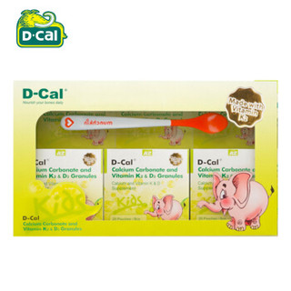 D-Cal 迪巧 小儿碳酸钙D3+K2颗粒冲剂