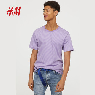 H&M DIVIDED 0599773 男装休闲宽松t恤