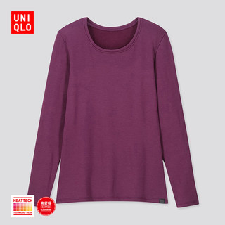 UNIQLO 优衣库 HEATTECH 女士温暖内衣418334 乳白色 S