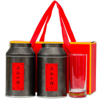 川盟 武夷山岩茶 正山小种红茶 250g*2罐 *2件