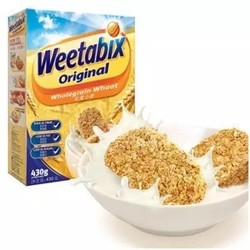 维多麦Weetabix 即食谷物早餐麦片860g *2件 +凑单品