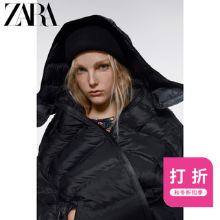 ZARA TRF 04341229800 长版绗缝夹克