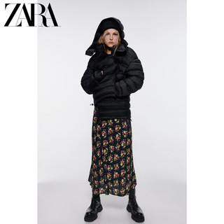 ZARA TRF 04341229800 长版绗缝夹克