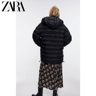 ZARA TRF 04341229800 长版绗缝夹克