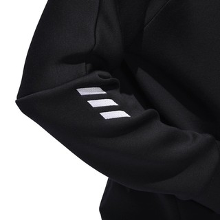 adidas 阿迪达斯 男士运动卫衣 CW6900 黑色 XL