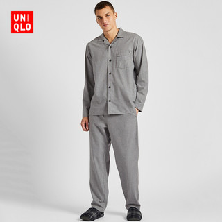 UNIQLO 优衣库 419904 男款法兰绒睡衣