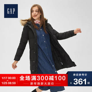 Gap 474670 女士中长款羽绒服