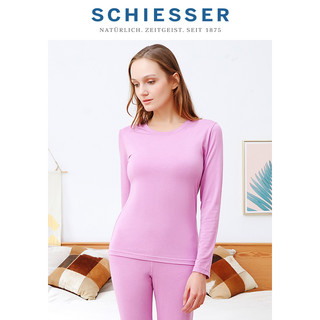 SCHIESSER 舒雅  E0/14872W 女士保暖内衣套装  7400深紫 S