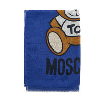 MOSCHINO 莫斯奇诺 女士小熊印花围巾 M1191-3379