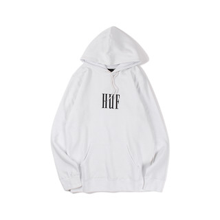 HUF 男士大logo连帽卫衣