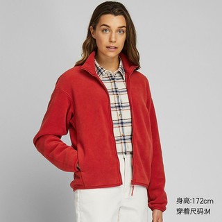 UNIQLO 优衣库 418447 女士摇粒绒拉链茄克