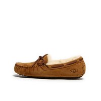 UGG Grand DownUnder UGG Dakota系列 女士翻毛皮平底蝴蝶结豆豆鞋 BLK|黑色 36