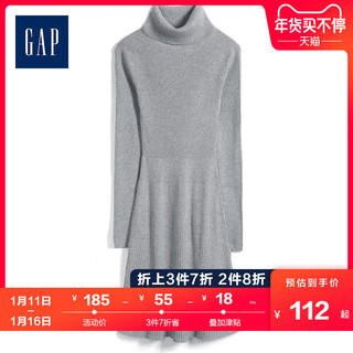Gap 517090 女装高领长袖套头毛衣裙