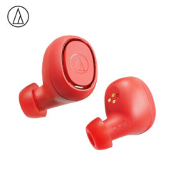 audio-technica 铁三角 ATH-CK3TW 真无线蓝牙耳机 红色