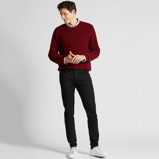 UNIQLO 优衣库 418912 男装高弹力紧身牛仔裤(水洗产品)