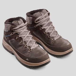 DECATHLON 迪卡侬 SH500 X-Warm 男士徒步鞋 143766 咖啡色/褐色/黑色 39