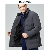 JOEONE 九牧王 JR196111T 男士中长款立领羽绒服