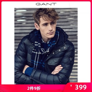 GANT 甘特 70015 男士连帽棉服