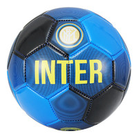 inter 国际米兰 2号足球 儿童训练经典机缝2号足球 蓝色