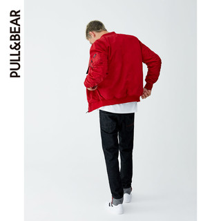 PULL＆BEAR 09711505 男士飞行员夹克