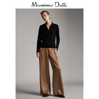 Massimo Dutti 05606538800 女式修身针织衫