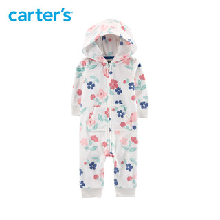 Carter's 宝宝连帽长袖爬服