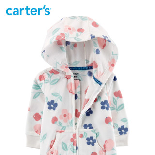 Carter's 宝宝连帽长袖爬服