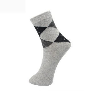 南极人 袜子秋冬季中筒袜运动舒适透气休棉袜男袜 简约5色-10双装