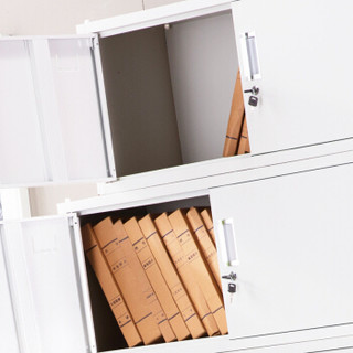 苏美特文件柜办公柜钢制铁皮柜资料柜档案柜储物柜分体五节柜加厚款