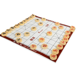 星球棋牌 象棋 精致纸盒鼓形木质象棋B-3250