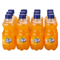 限安徽：Fanta 芬达 橙味汽水 300ml*12瓶