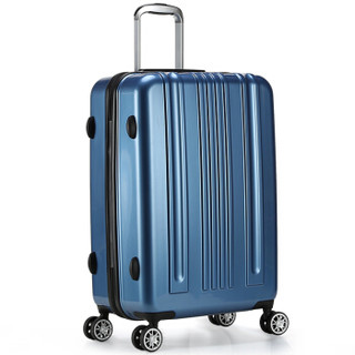 卡拉羊拉杆箱20英寸可登机行李箱男女万向轮旅行箱商务出差密码箱子CX8565深海蓝