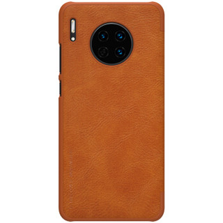 耐尔金（NILLKIN）华为Mate30手机壳 秦系列手机保护皮套 棕色
