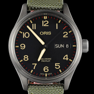 ORIS 豪利时 航空系列 75276984274TS 男士自动机械手表