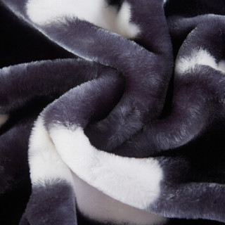 南极人NanJiren 毯子 双层加厚拉舍尔毛毯 双人秋冬被子空调毯冬季盖毯盖被 6.6斤 200*230cm