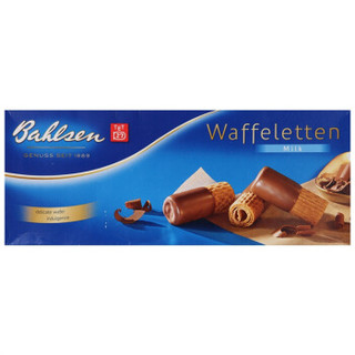 德国进口Bahlsen百乐顺巧克力蛋卷 100g