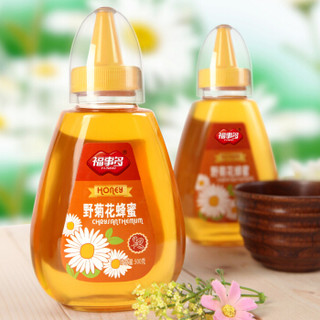 福事多野菊花蜂蜜500g天然野菊花 蜂产品